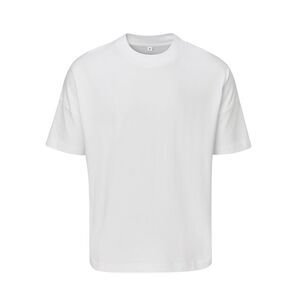Mantis Unisex Adult Heavyweight Oversized T-Shirt / White